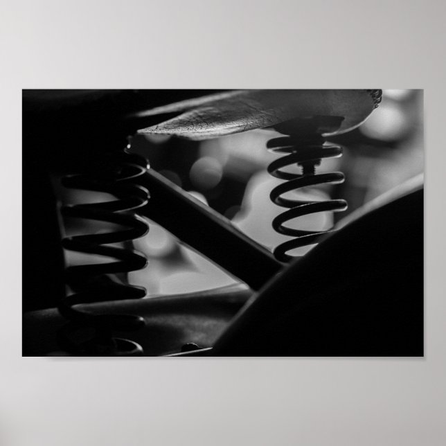 Poster Detalhes do condutor de motocicleta (Frente)