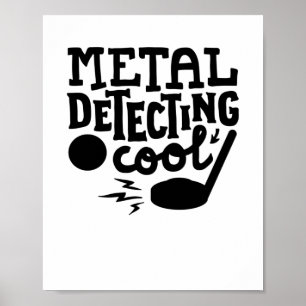 Poster Detector de metal