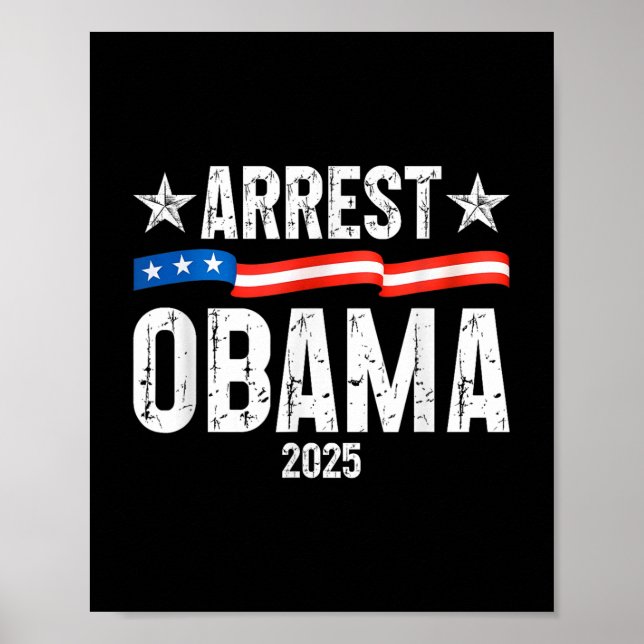 Poster Detenção de Obama 2025 _2 (Frente)