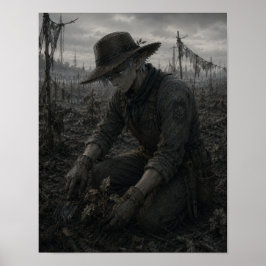 Poster Determinação / Jardineiro / Plantações