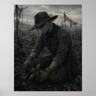 Poster Determinação / Jardineiro / Plantações