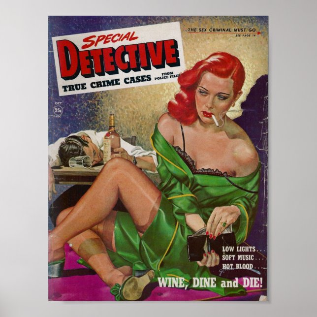 Poster Detetive (Frente)