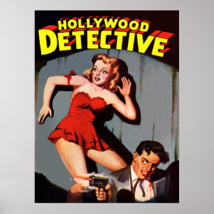 Pôster Detetive de Hollwood