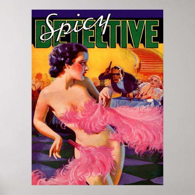 Poster Detetive Spicy (Frente)