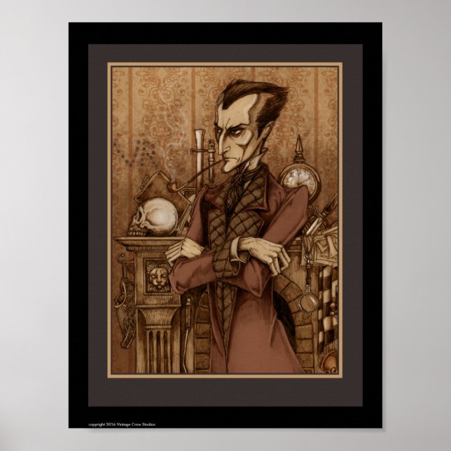 Poster Detetive Vitoriano (Frente)