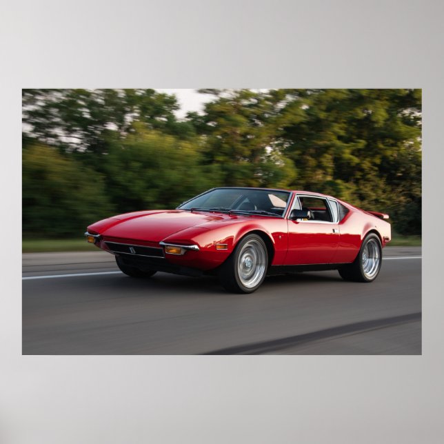 Poster Detomaso Pantera (Frente)