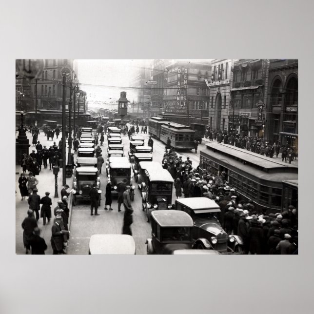 Pôster Detroit - 1920 (Frente)
