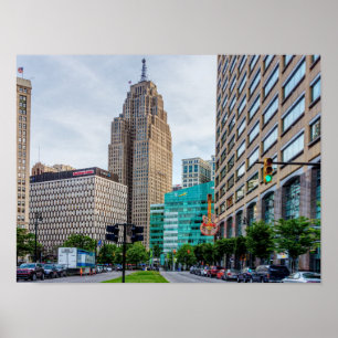 Poster Detroit do centro