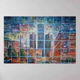 Poster Detroit on My Mind I - Canvas Print