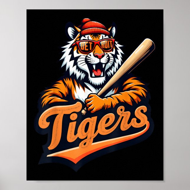 Poster Detroit Roupa Para Homens, Mulheres E Crianças (Frente)