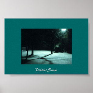Poster Detroit Snow