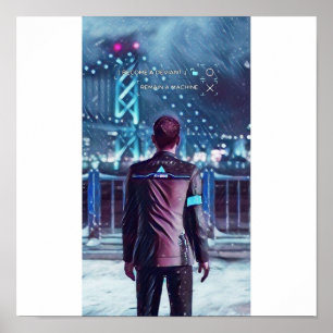 Poster Detroit Torna-Se design Humano