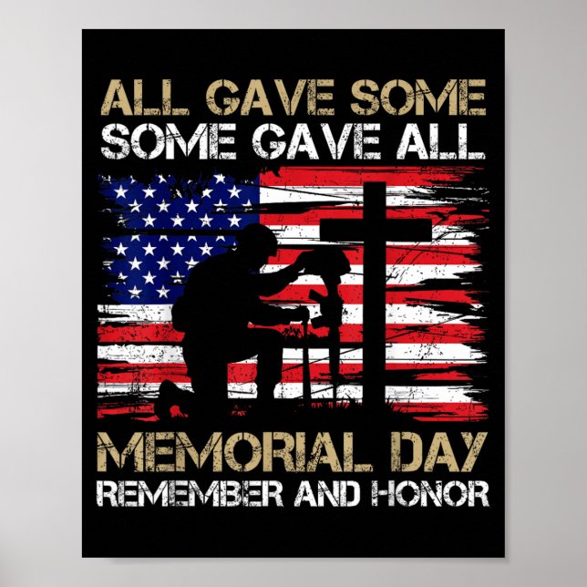 Poster Deu Algum Dia Memorial Veterano (Frente)