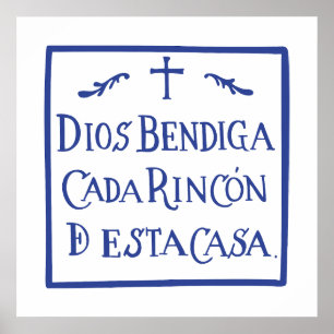 Poster Deus abençoe cada canto