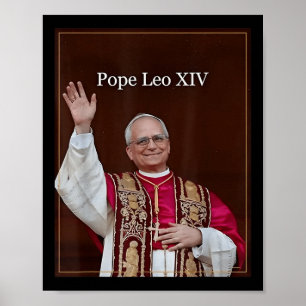 Poster Deus abençoe Papa Leo Xiv 5