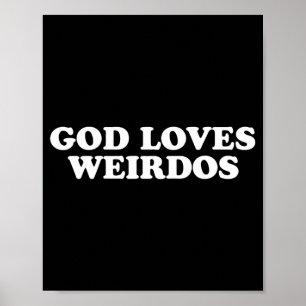Poster Deus ama os malucos