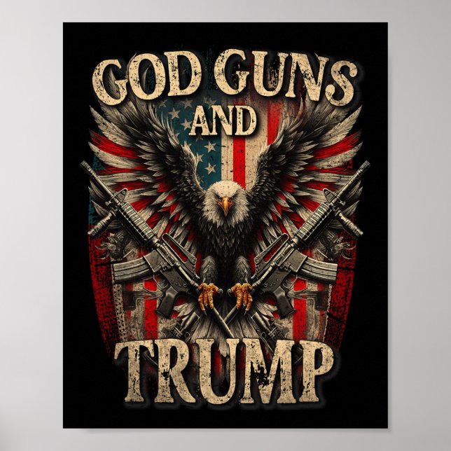 Poster Deus Armas e segundo de Arremesso Sinalizador Águi (Frente)