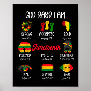 Poster Deus Diz Que Sou O Décimo Junto Dia da Independênc