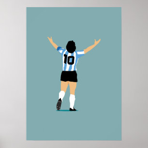 Poster Deus do Futebol O Maior de Todos os Tempos