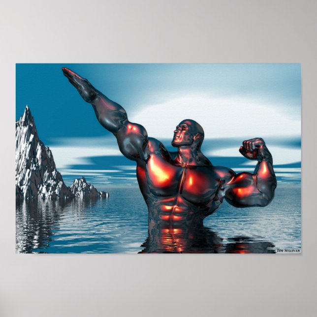 Poster deus do mar (Frente)