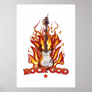 Poster Deus do Rock