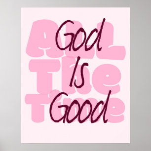 Poster Deus é Bom o tempo todo