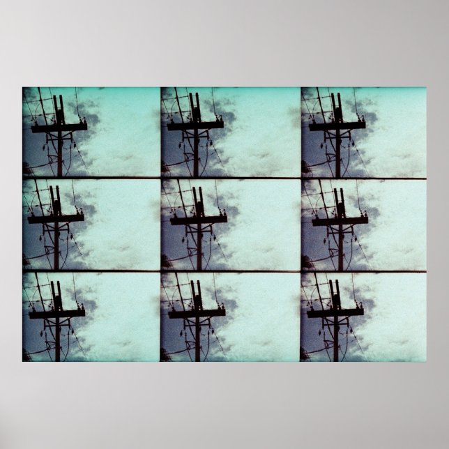 Pôster Deus elétrico (Frente)