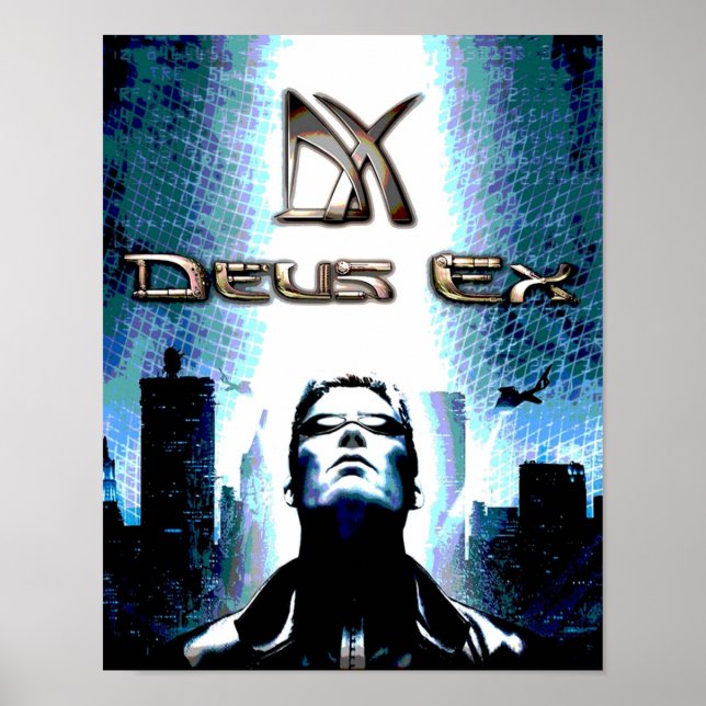 Poster Deus Ex (Frente)