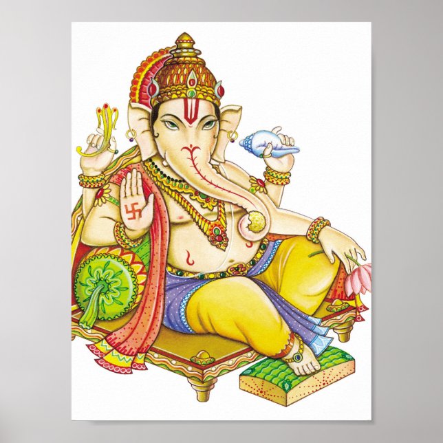 Poster Deus Ganesha, Lord Ganesh (Frente)