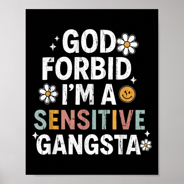 Poster Deus me perdoe, sou um Gangsta Sensível, Gangue Se (Frente)