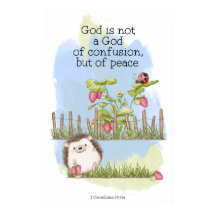 Deus não é um Deus da confusão, mas da paz