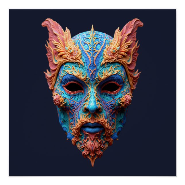 Pôster Deus Nórdico Odin (Frente)