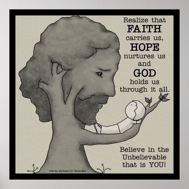 Pôster Deus nos segura (Frente)