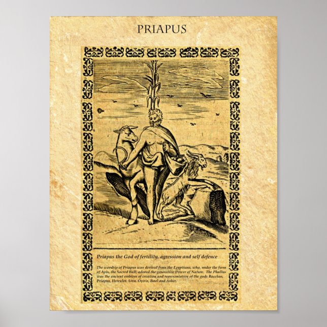 POSTER DEUS PRIAPUS (Frente)