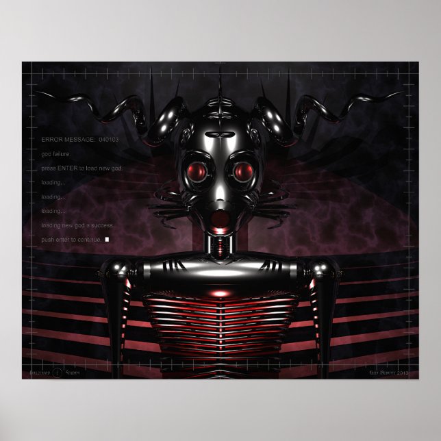 Pôster Deus Reboot 2013 (Frente)