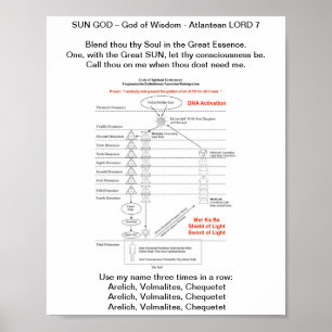 Poster DEUS SUN https://mymagicbooking.de/