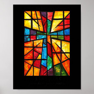 Poster Deus Transforma As Peças Quebradas Em Obras-Domést