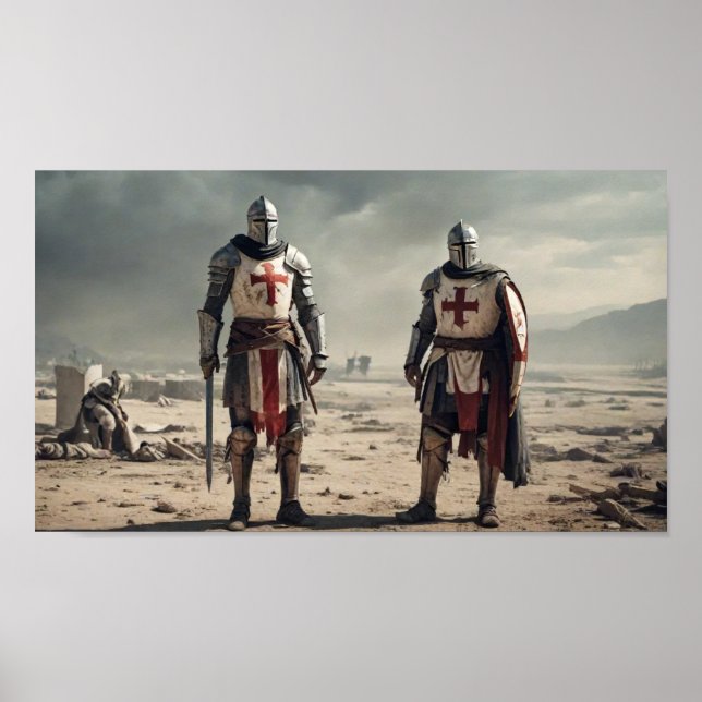 Poster Deus vult! (Frente)