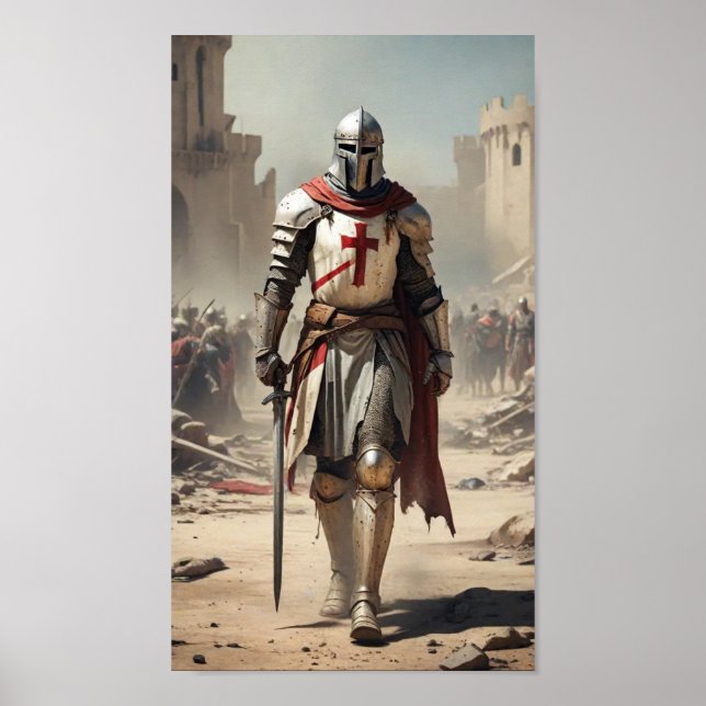Poster Deus vult! (Frente)