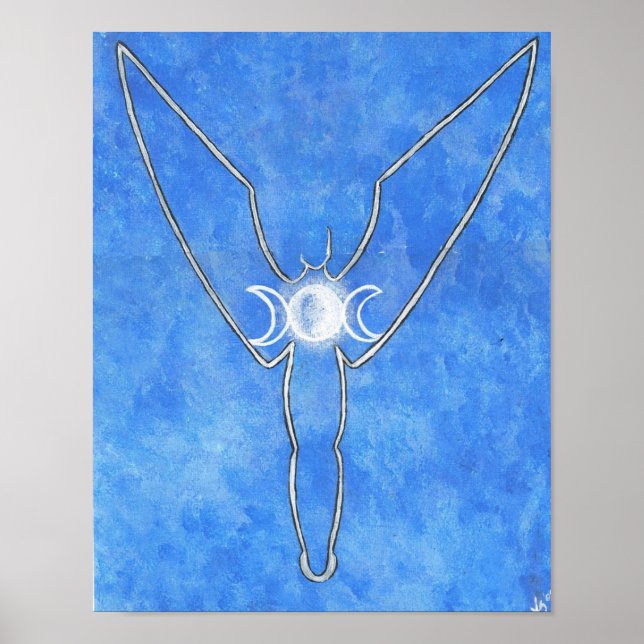 Poster Deusa ascensão (Frente)