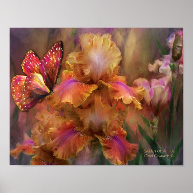 Pôster Deusa Da Arte Sunrise Poster/Impressão (Frente)