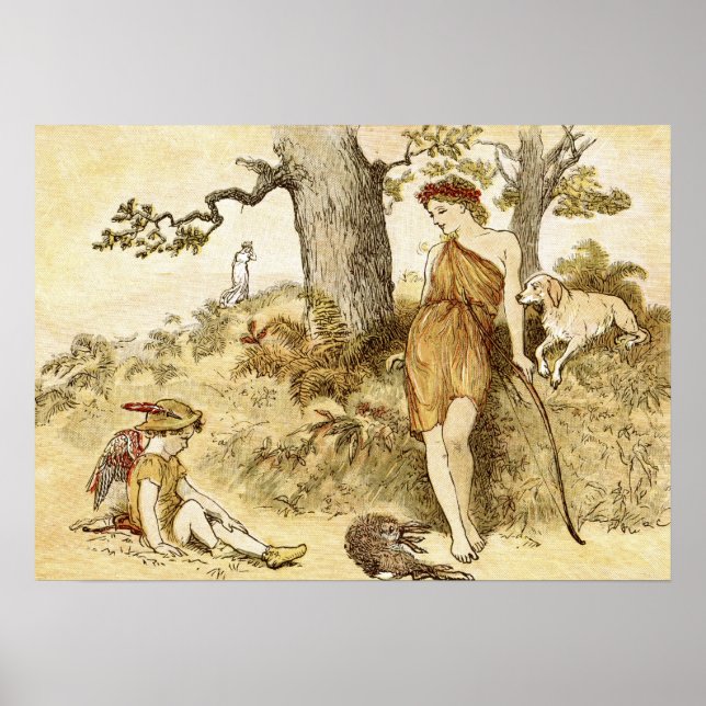 Pôster Deusa Diana (Frente)