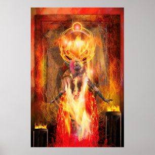 Poster Deusa do Fogo PELE