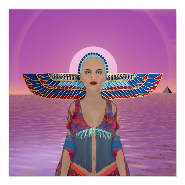 Pôster Deusa Egípcia (Frente)