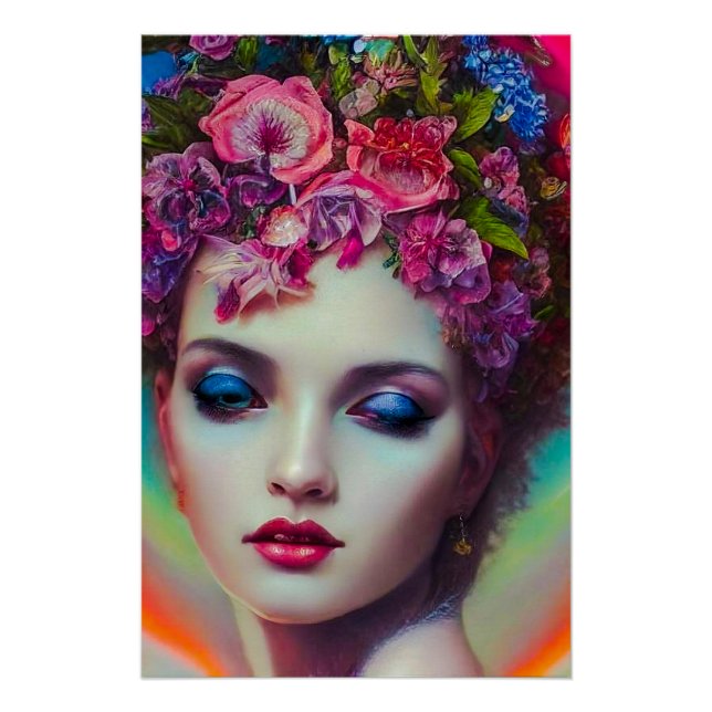 Pôster Deusa Flor (Frente)