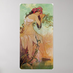 Pôster Deusa Floral