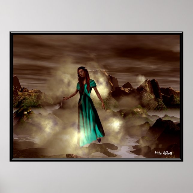 Pôster Deusa Florestal (Frente)