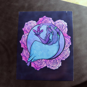 Poster Deusa Lua Magick Crystal MoonArt Infantil