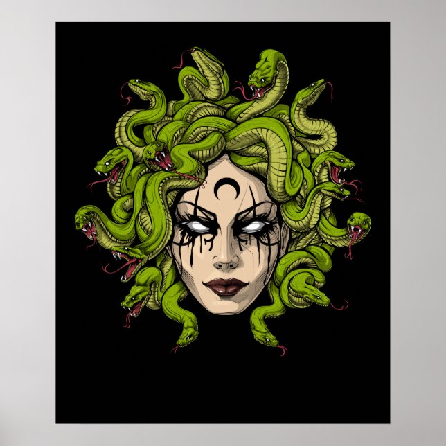Poster Deusa Medusa (Frente)