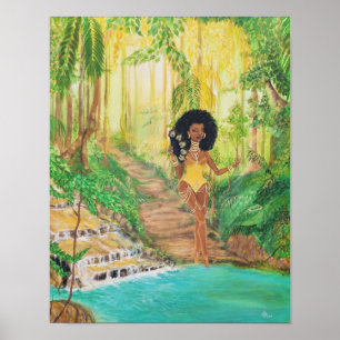Poster Deusa Oshun Incomodada